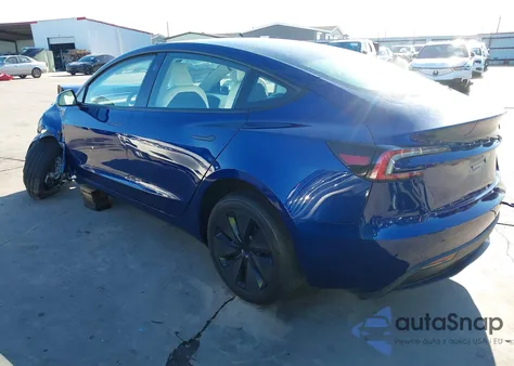 2025 Tesla Model 3 Long Range Rear-Wheel Drive/Standard from USA, damaged, VIN 5YJ3E1EA4SF045775